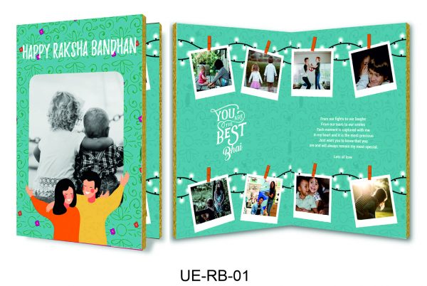 Personalised Audio Raksha Bandhan Card – RB-001