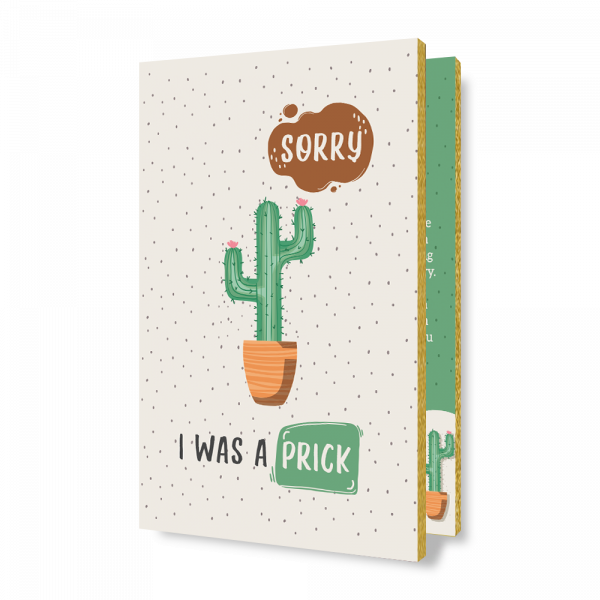 Personalised Audio Sorry Card – S-01