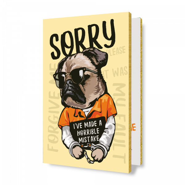 Personalised Audio Sorry Card – S-02