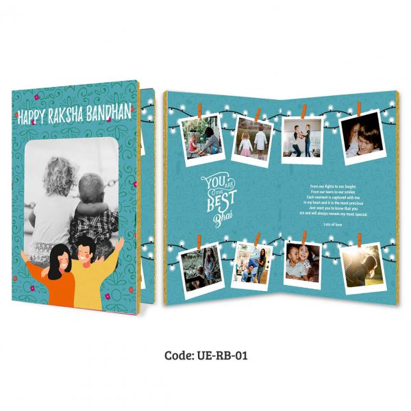 Personalised Audio Raksha Bandhan Card